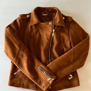 Vegan leather Moto jacket